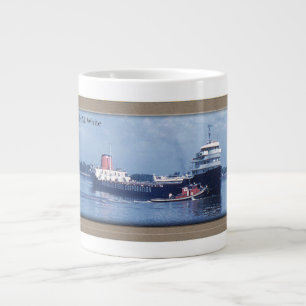 Taza De Café Gigante Chas M. White jumbo mug