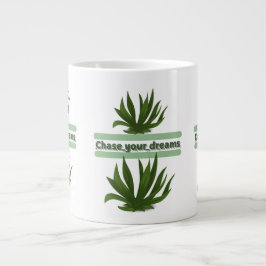 Taza De Café Gigante Chase Your Dreams Mug - Motivación y estilo