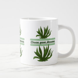 Taza De Café Gigante Chase Your Dreams Mug - Motivación y estilo