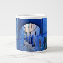 Chefchaouen Morocco Travel Mug