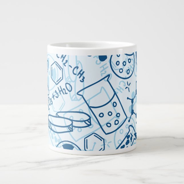 Taza De Café Gigante Chemistry Mug (Frente)