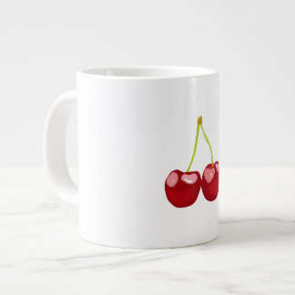 Taza De Café Gigante Cherries