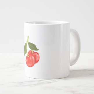 Taza De Café Gigante Cherries