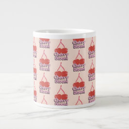 Taza De Café Gigante Cherry Bloom Giant Coffee Mug