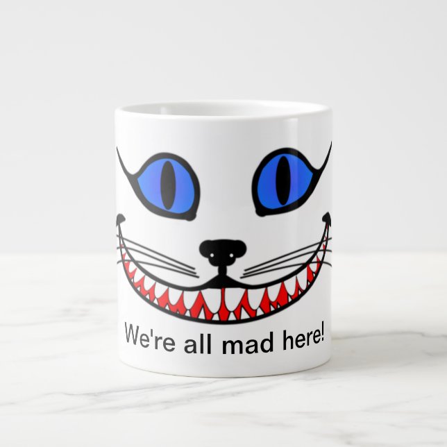 Taza De Café Gigante Cheshire Cat Coffee Mug (Frente)