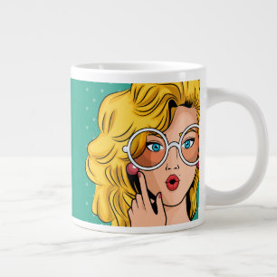 Taza De Café Gigante Chica #1