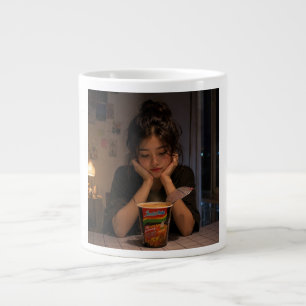 Taza De Café Gigante Chica Fideo