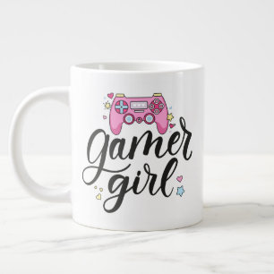 Taza De Café Gigante Chica Gamer
