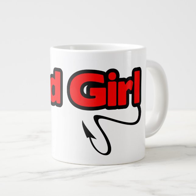 Taza De Café Gigante Chica malo (Derecha)