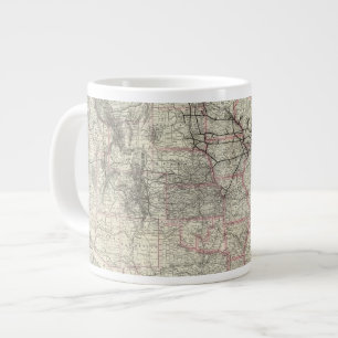 Taza De Café Gigante Chicago Milwaukee y St Paul Ry y conexiones