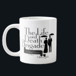 Taza De Café Gigante Chicas Gilmore | Brigada de Vida y Muerte<br><div class="desc">Este gráfico muestra la Brigada de la Vida y la Muerte,  que es una sociedad secreta del programa de televisión,  Chicas Gilmore.</div>