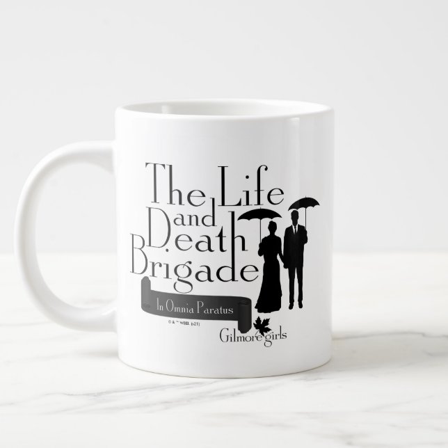 Taza De Café Gigante Chicas Gilmore | Brigada de Vida y Muerte (Izquierda)