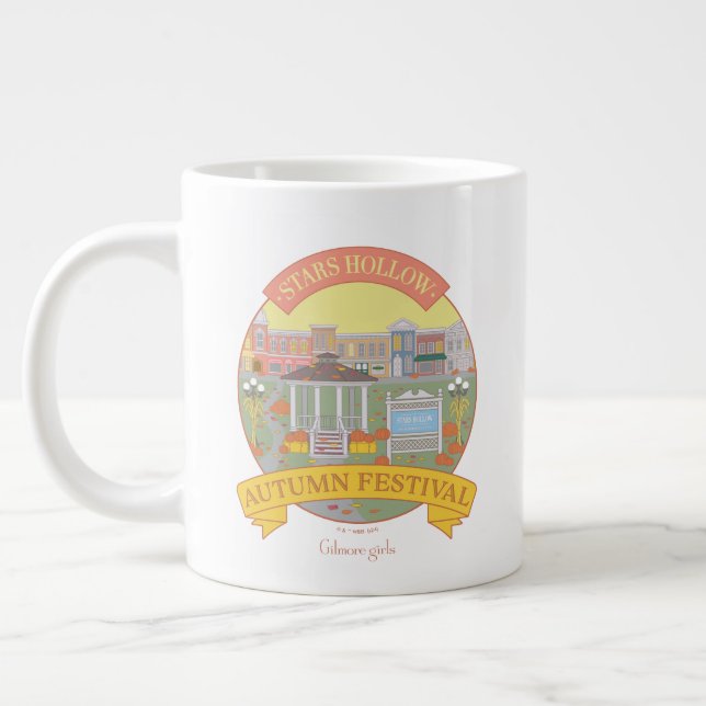 Taza De Café Gigante Chicas Gilmore | Festival Stars Hollow de Otoño (Izquierda)