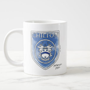 Taza De Café Gigante Chicas Gilmore   Insignia acuarela de la Academia 