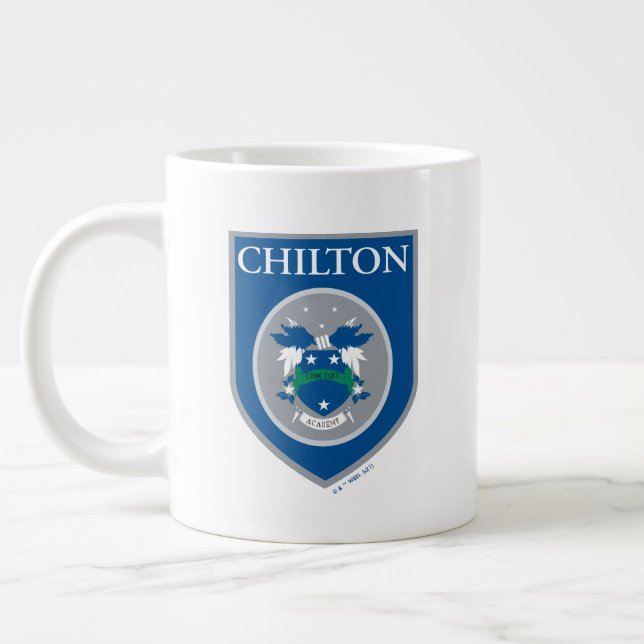 Taza De Café Gigante Chicas Gilmore | Insignia de la Academia Chilton (Izquierda)