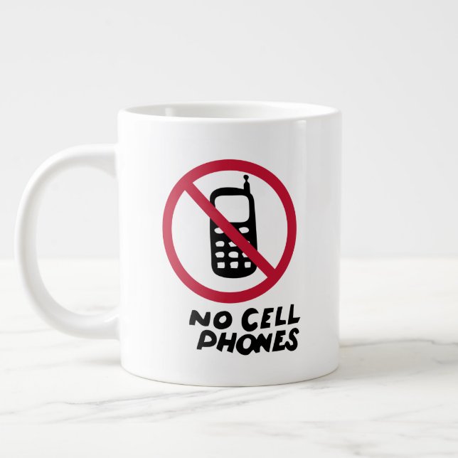 Taza De Café Gigante Chicas Gilmore | Luke's Diner - Sin celulares (Izquierda)