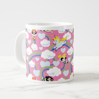 Taza De Café Gigante Chicas poderosos y modelo de arcoiris donny
