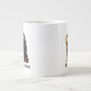 Taza De Café Gigante Chill Like Jesus Mug