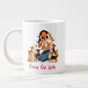 Taza De Café Gigante Chimigos - Señora Loca de Chi - Chihuahua