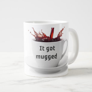 Taza De Café Gigante Chiste DAD: ¿Por qué el café presentó un informe p