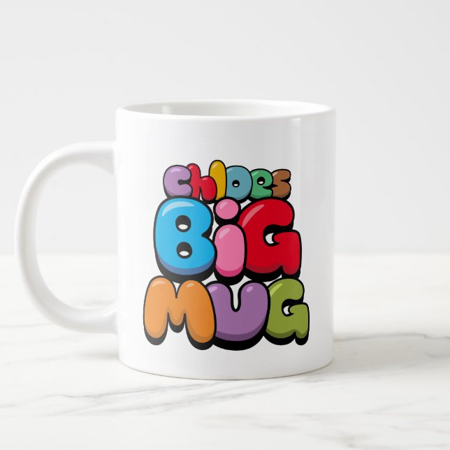 Taza De Café Gigante Chloes Big Mug (Izquierda)