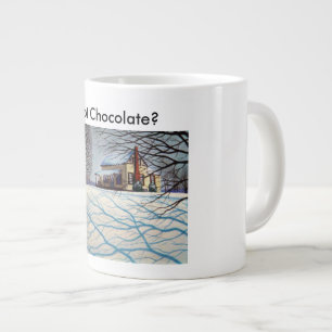 Taza De Café Gigante ¿Chocolate caliente?