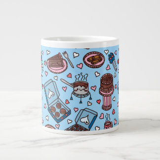 Taza De Café Gigante Chocolate lover cute