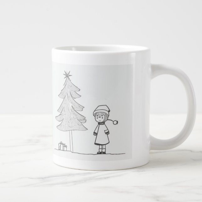 Taza De Café Gigante CHRISMAS Mug (Derecha)