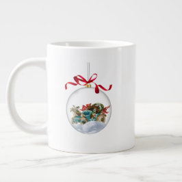 Taza De Café Gigante Christmas Gift Mug – Holiday Coffee & Cocoa Cup fo