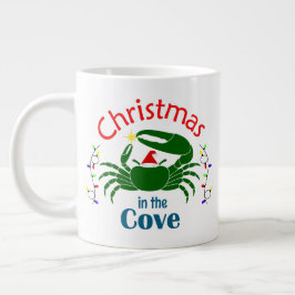 Taza De Café Gigante Christmas in the Cove Jumbo 20 oz Mug