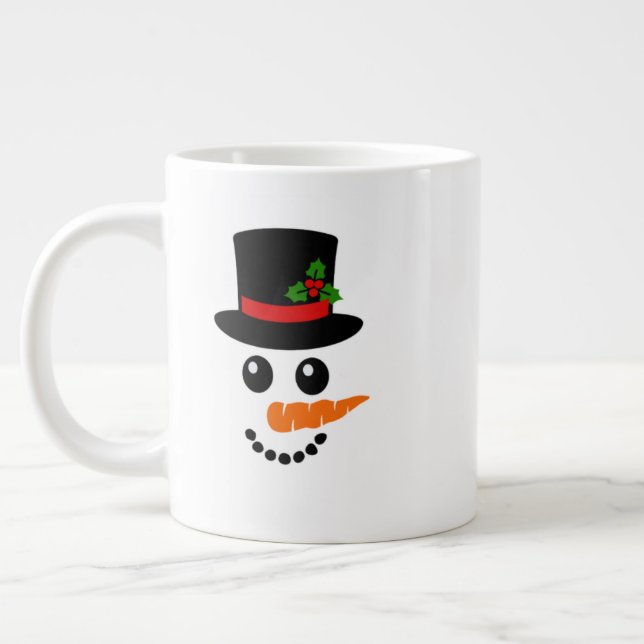 Taza De Café Gigante Christmas  Mug – Musical Holiday Cocoa  (Izquierda)