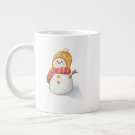 Taza De Café Gigante Christmas Mug – Nostalgic Holiday Cocoa & Coffee C