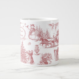 Taza De Café Gigante Christmas Party Chinoiserie