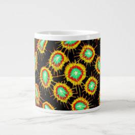 Taza De Café Gigante Chromatic Spikewheel Jumbo Mug