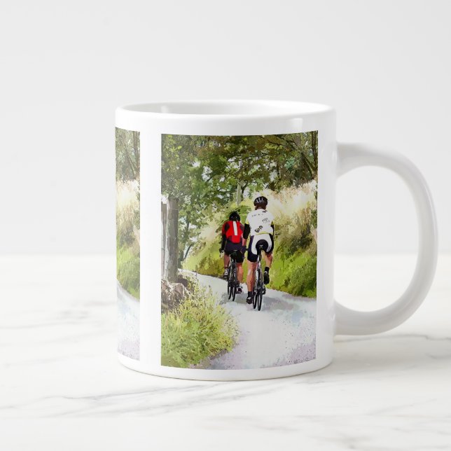 TAZA DE CAFÉ GIGANTE CICLISMO (Derecha)