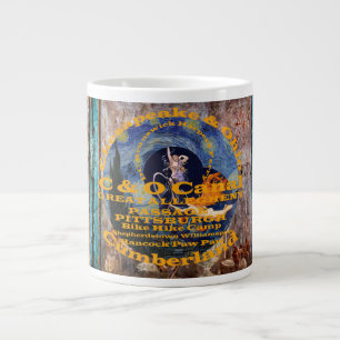 Taza De Café Gigante CICLISMO GoBIKE GRAVEL MTB MOUNTAIN BICICLETAS HÍB