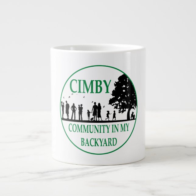 TAZA DE CAFÉ GIGANTE CIMBY (Frente)