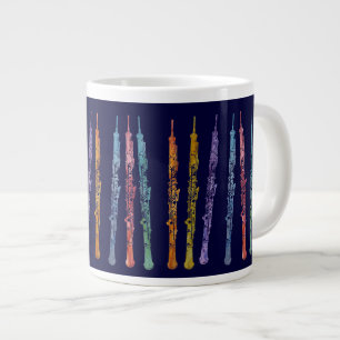 Taza De Café Gigante Cinta de Oboes