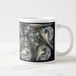 Taza De Café Gigante Cinturón Abstracto
