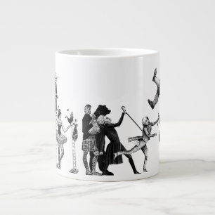 Taza De Café Gigante Circo que cae