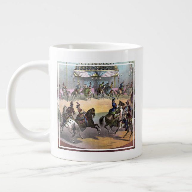 Taza De Café Gigante Circus Grand Finale, Circa 1872. (Izquierda)