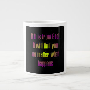 Taza De Café Gigante Cita de Aliento # 103