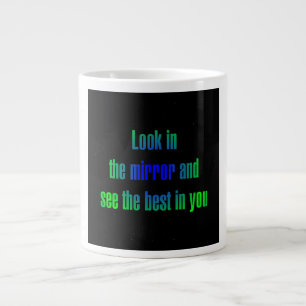 Taza De Café Gigante Cita de Aliento # 116
