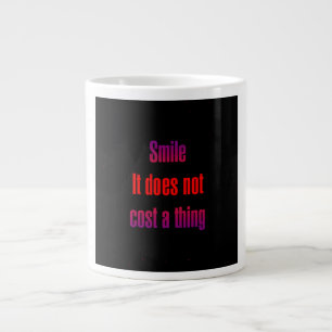 Taza De Café Gigante Cita de Aliento # 131