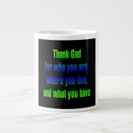 Taza De Café Gigante Cita de Aliento # 147