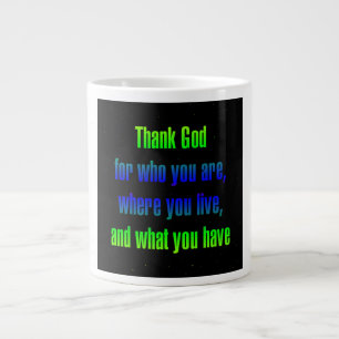Taza De Café Gigante Cita de Aliento # 147