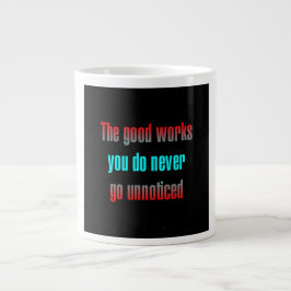 Taza De Café Gigante Cita de Aliento # 154