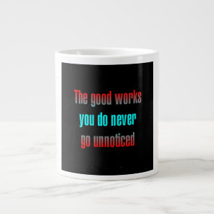 Taza De Café Gigante Cita de Aliento # 154