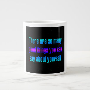 Taza De Café Gigante Cita de Aliento # 157