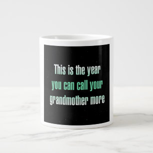 Taza De Café Gigante Cita de Aliento # 168-GM